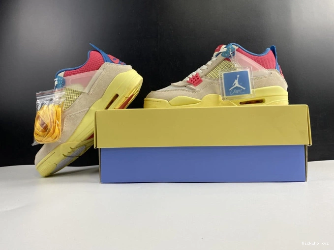 Retro DC9533-800 Jordan Union Guava Air 4 Ice 0803